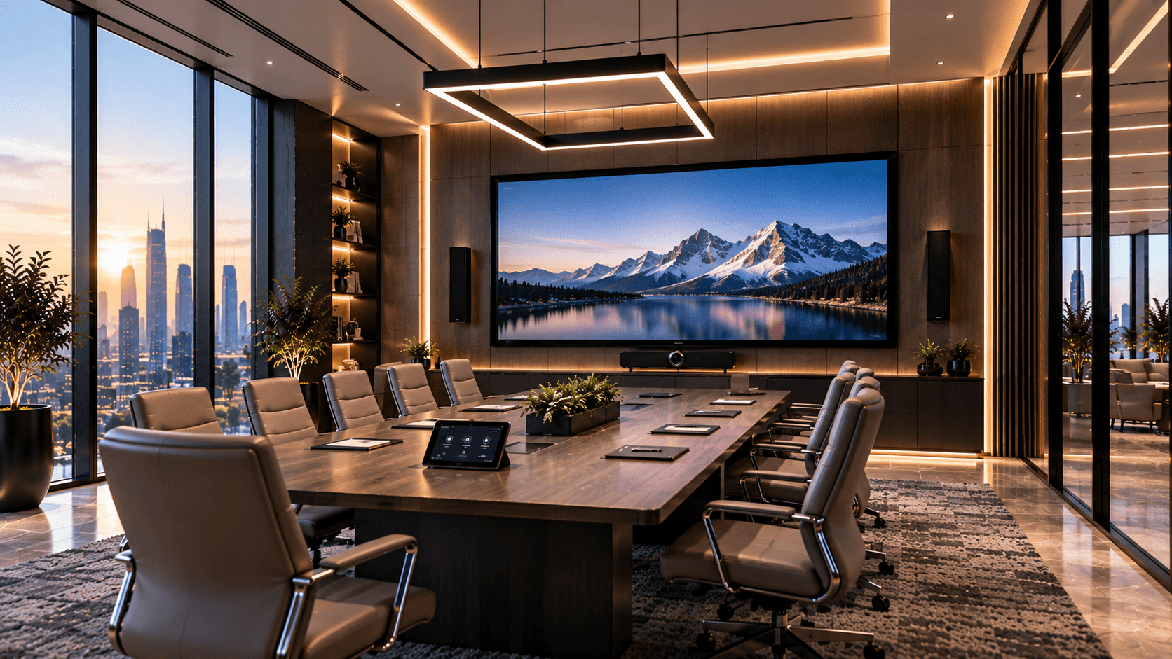 Modern meeting and collaboration environment