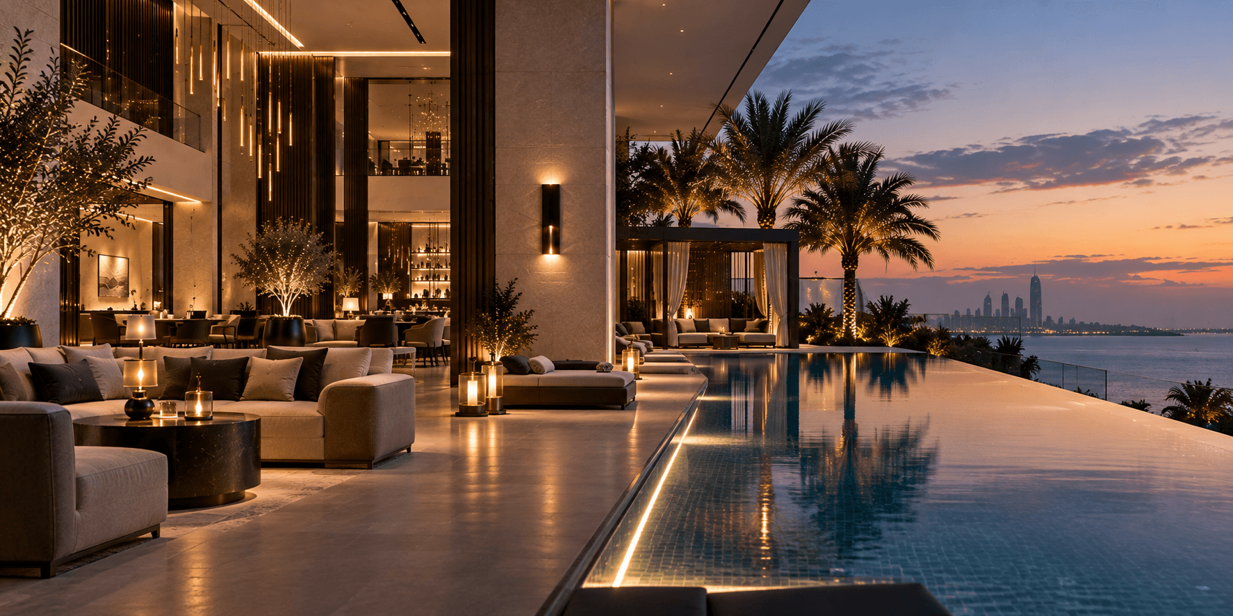 Luxury hospitality interior
